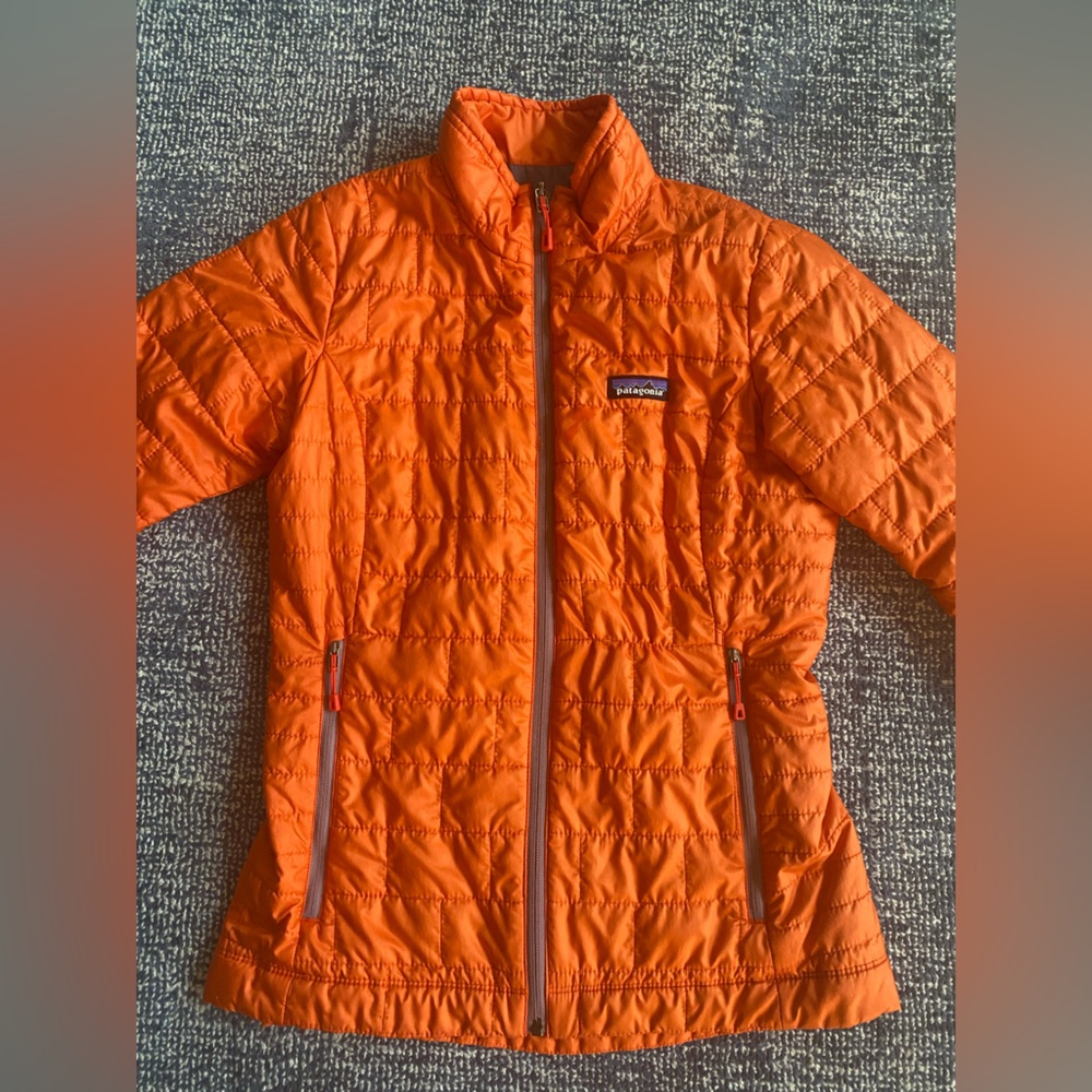 Patagonia Women's Nano Puff Insulated Jacket in Orange - XS